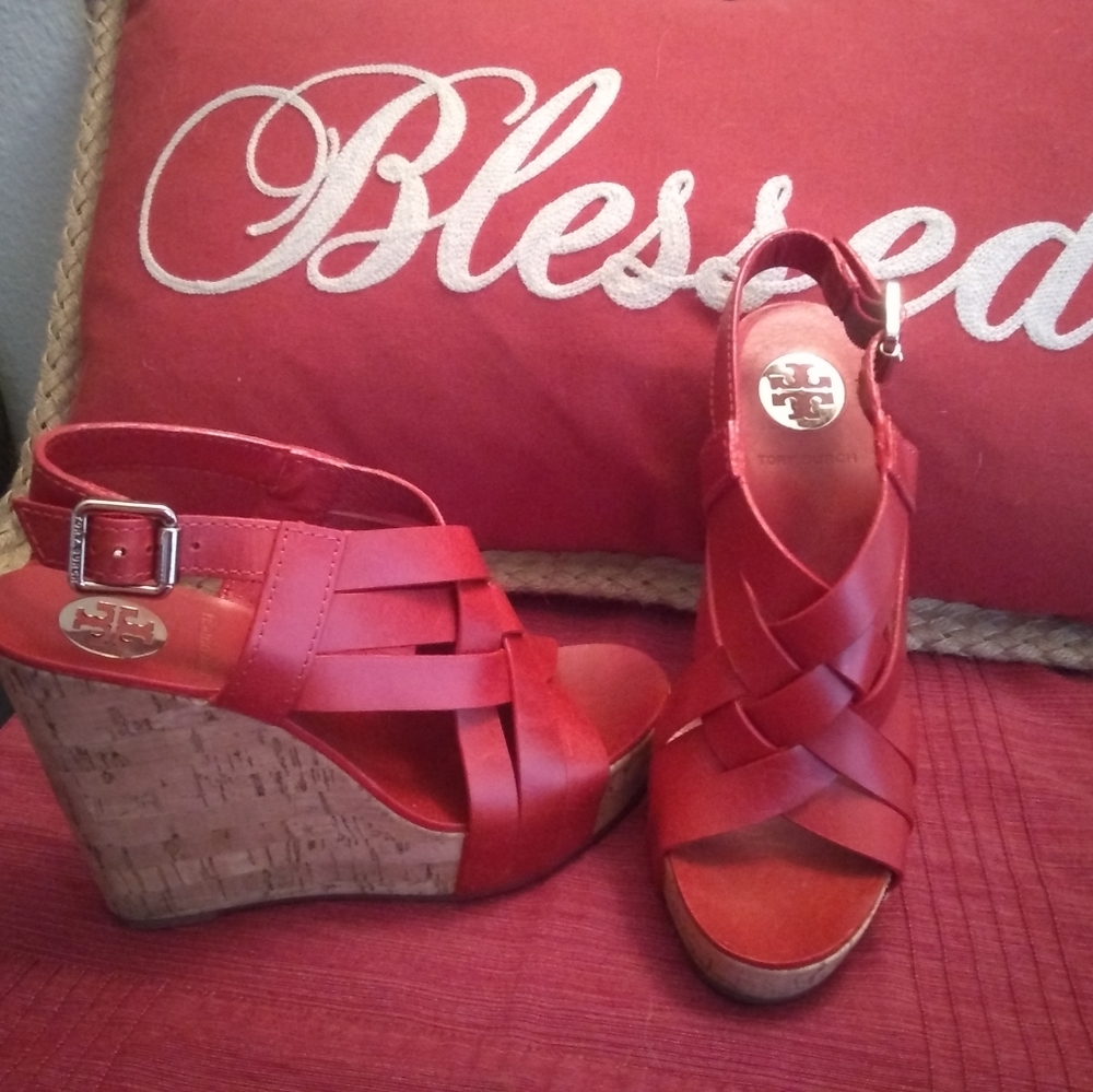 Tory Burch wedges